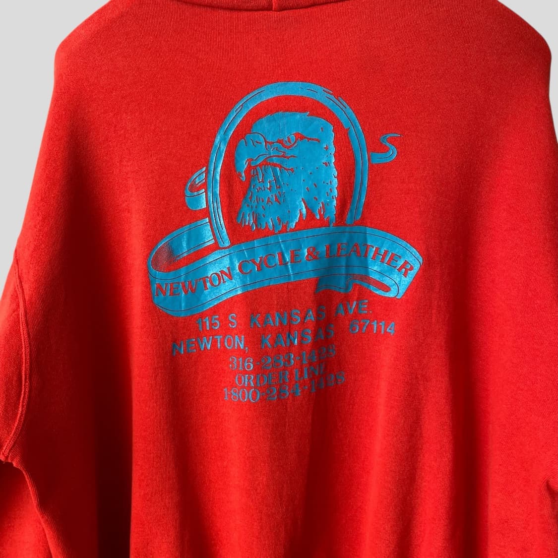 (XL)80s~90s 할리데이비슨 후드집업 상품이미지10