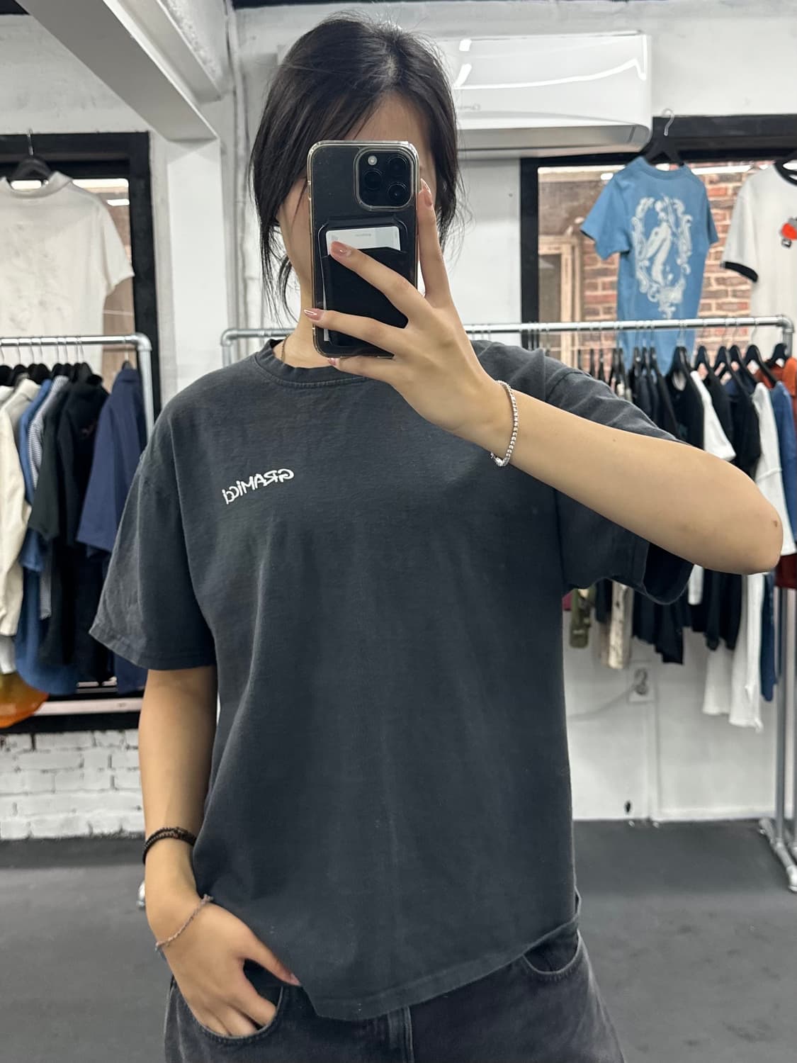 그라미치 플라워 티셔츠 상품이미지3
