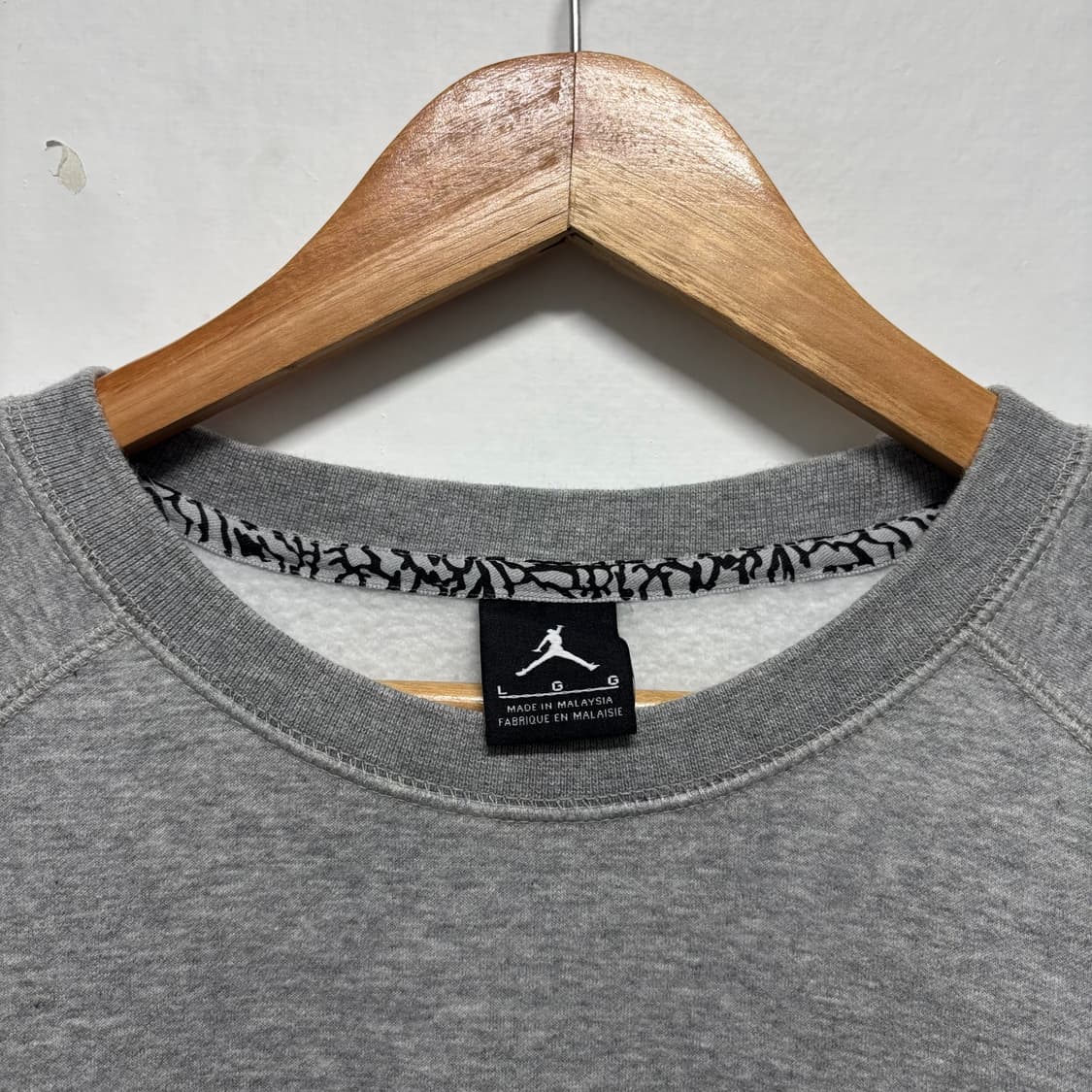 조던 점프맨 그레이 맨투맨 상품이미지3