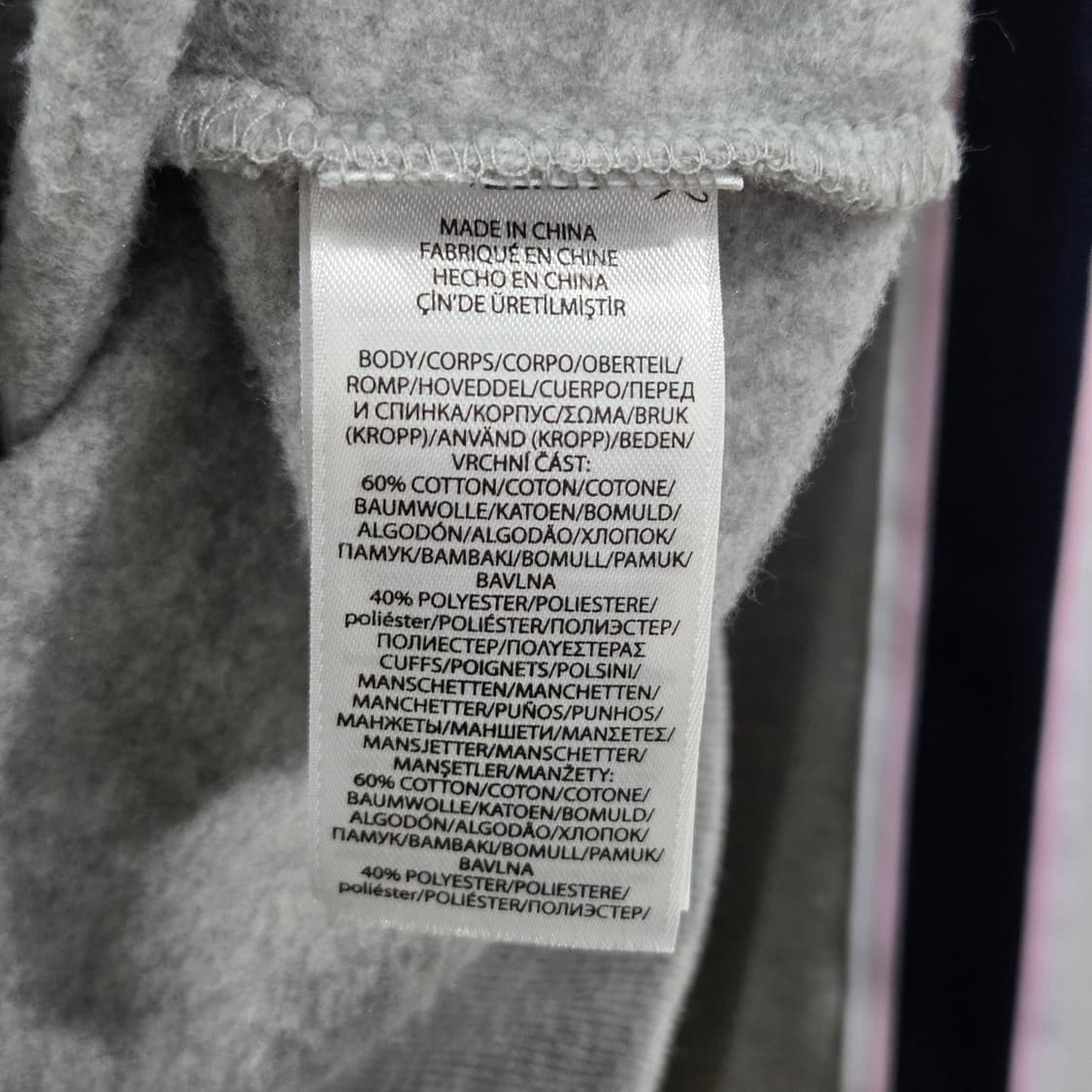 폴로랄프로렌 걸즈 기모 후드집업 XL/16 상품이미지5