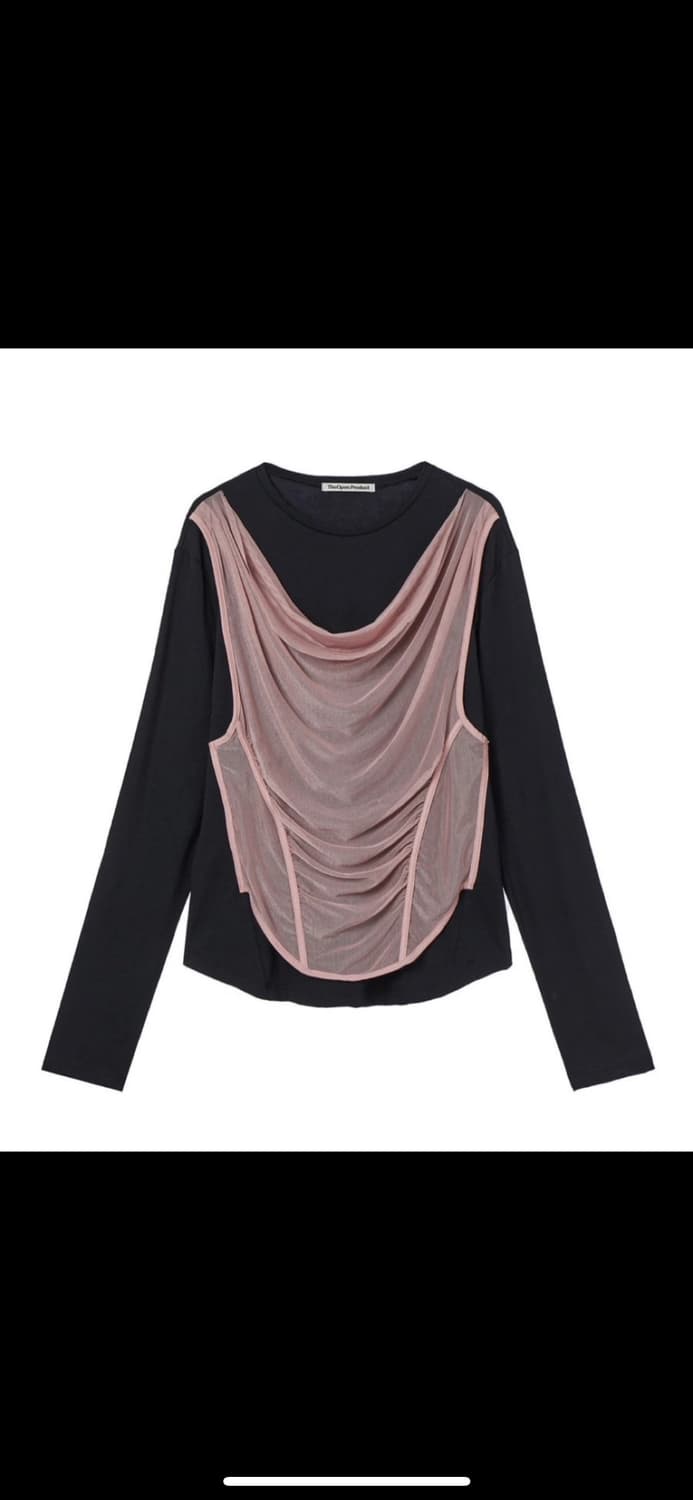 (open yy) TheOpen Product 뷔스티에 레이어드 탑 상품이미지1