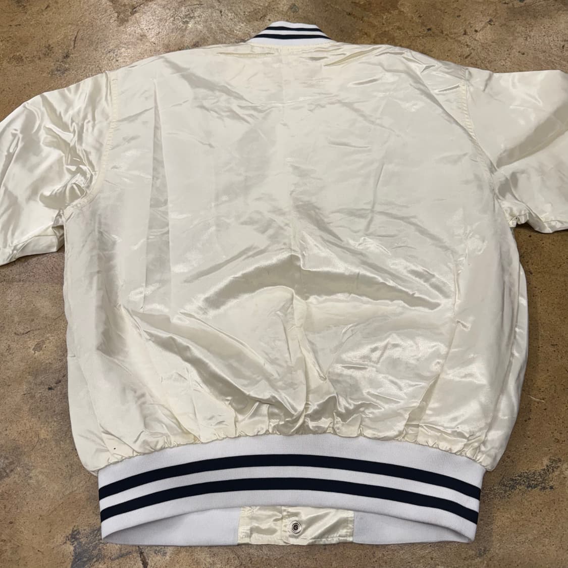 [정품/95] WWS LA 다저스 아이보리색 야구 점퍼 b16 상품이미지4