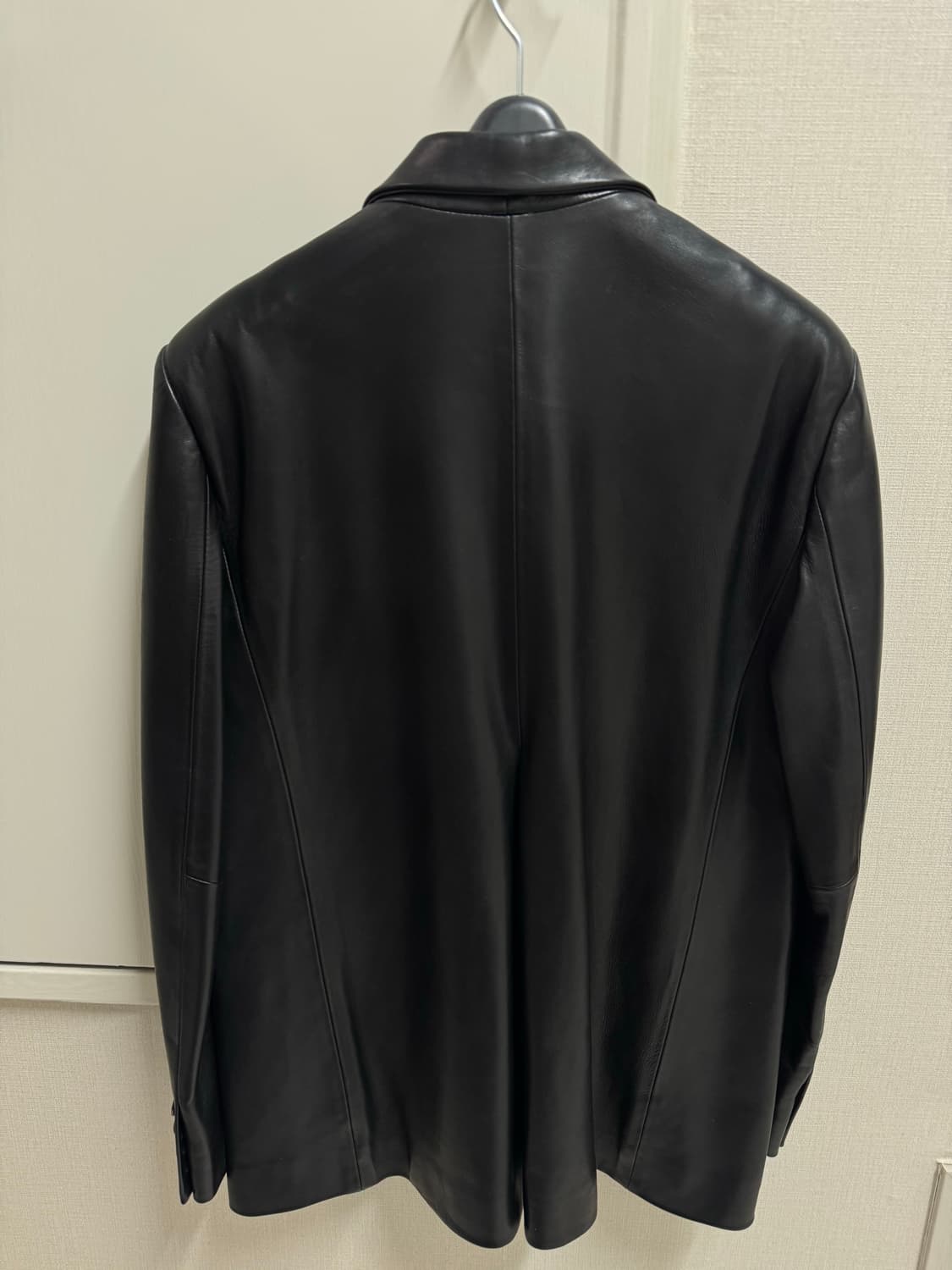 남여공용 진짜 가죽 90년대 블레이저 스타일 고퀄리티 상품이미지4