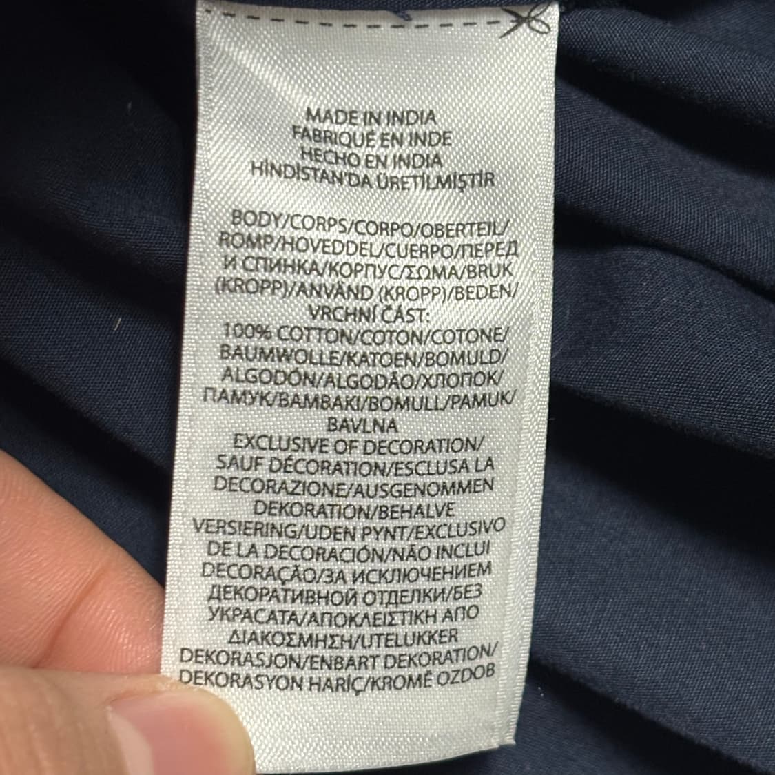 L 폴로랄프로렌 네이비 베이포트 코튼 자켓 상품이미지6