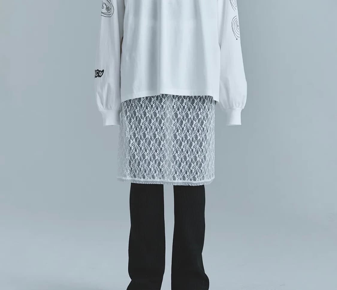 마지셔우드 레이스 스커트 상품이미지1