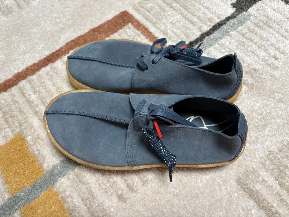 클락스 트락컵 라이트 블루 스웨이드 상품이미지1