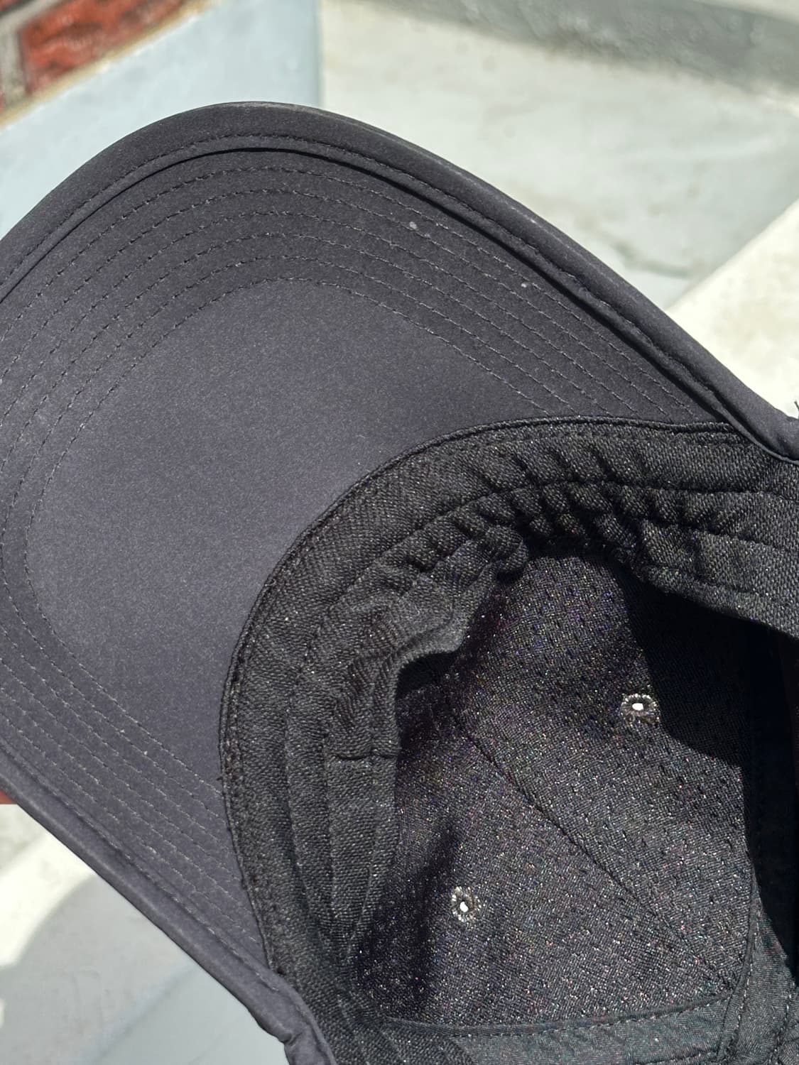 [M-L] 00s 나이키 빈티지 블랙 메쉬 볼캡 모자 상품이미지5