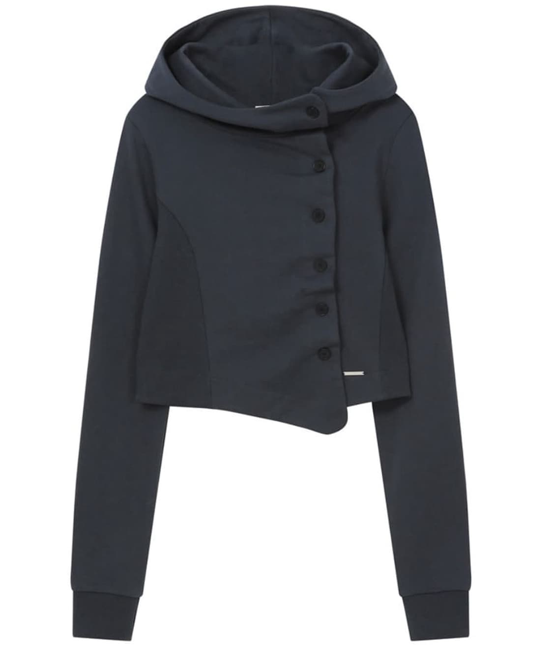 미세키서울 버튼후드 차콜 상품이미지1