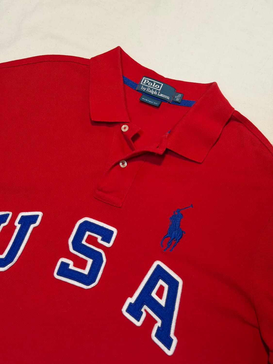 폴로 빅포니 치프키프 USA 카라티 레드 상품이미지2