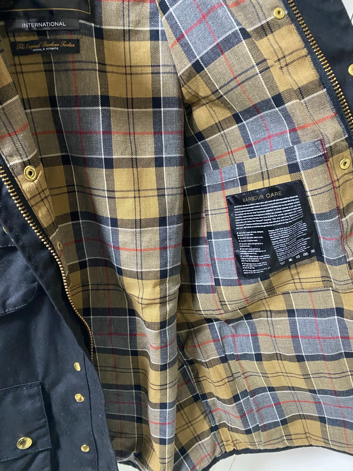 바버 인터네셔널 A7 자켓 34 사이즈 신품 상품이미지5