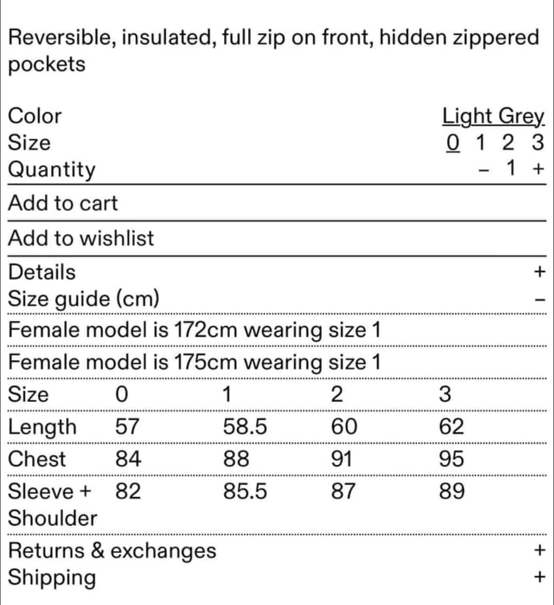 HYEIN SEO 리버시블 푸퍼 자켓 상품이미지10