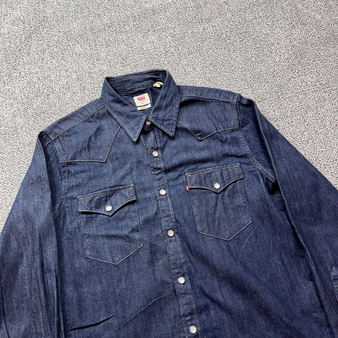 리바이스 웨스턴 데님 셔츠 상품이미지2