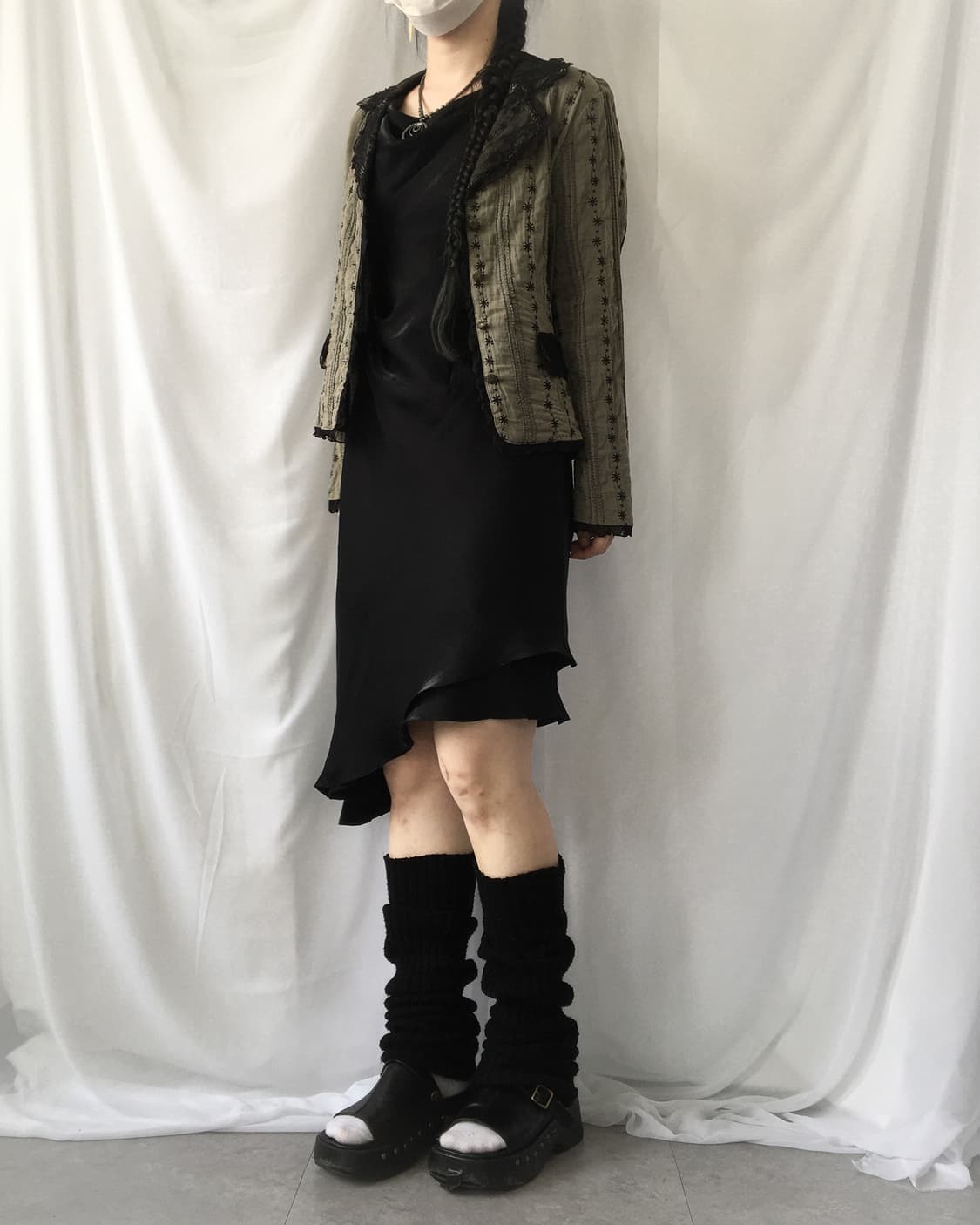 Embroidery pattern point jacket 상품이미지10