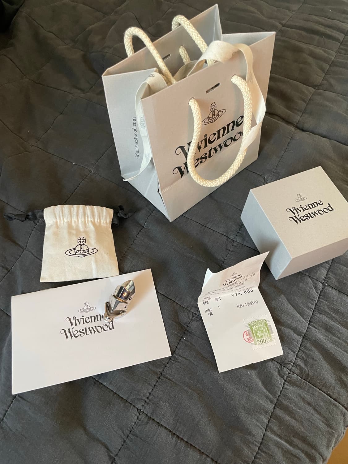 일본구매)비비안웨스트우드 아머링 xs사이즈 상품이미지2