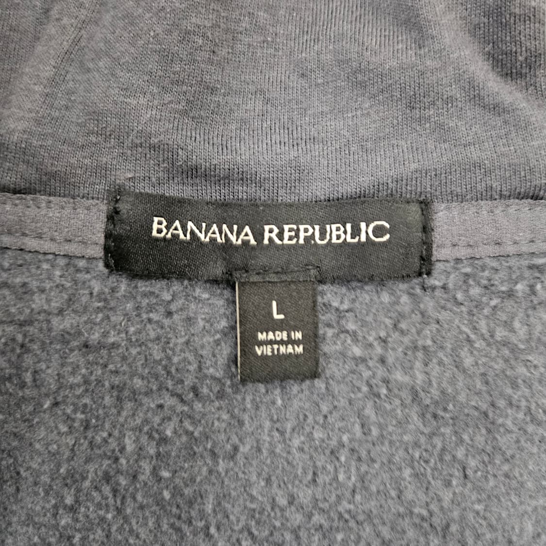 [L(100)] 바나나 리퍼블릭 기모 후드 집업 0102YH1 상품이미지3