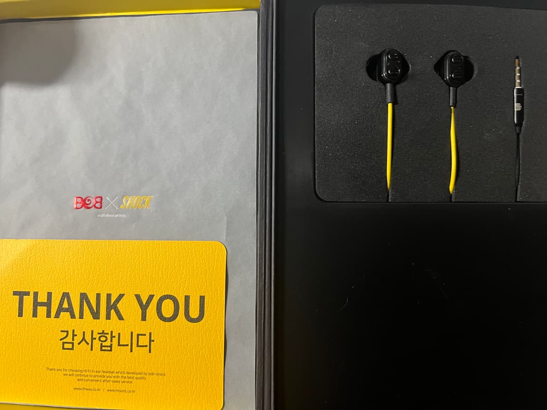 BOB x SHOCK 밥쇽 8D 2BA+2DD 게이밍 하이브리드 이어폰 상품이미지2