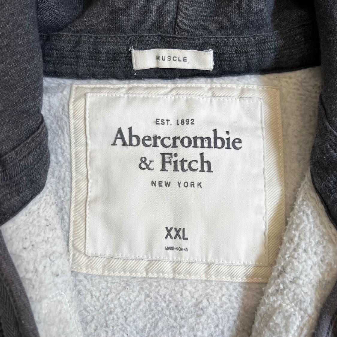 아베크롬비 앤 피치 후드 집업 XXL 상품이미지3