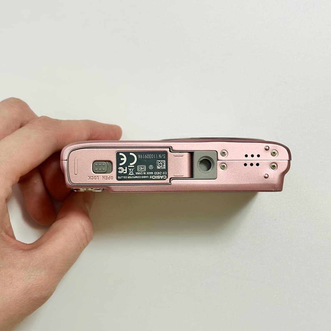 상태최고풀셋!)Casio 카시오 exlim z450 익슬림 핑크 상품이미지9