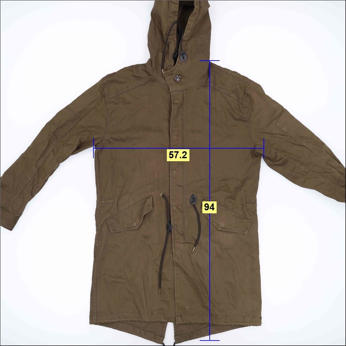 S 자라 롱 야상자켓 0403H1 상품이미지9