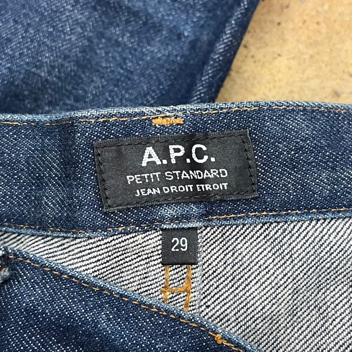 [정품/29] A.P.C. 생지 데님 청바지 b16 상품이미지4