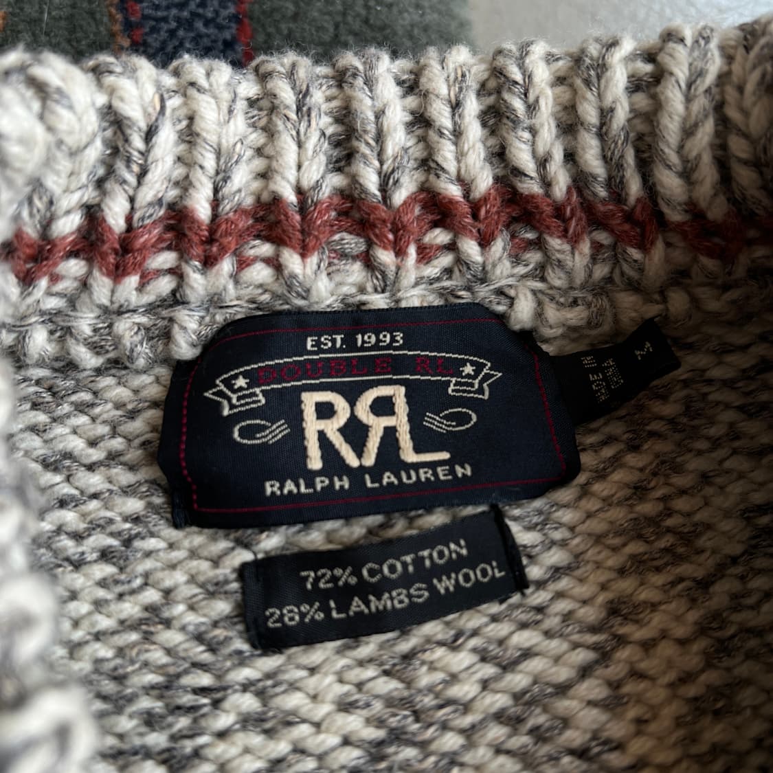 RRL 램스울 니트 스웨터 상품이미지7