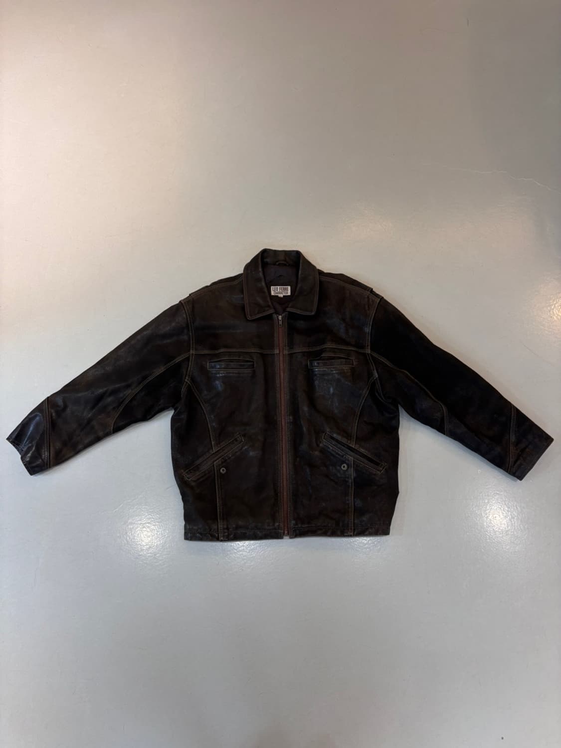 Vintage Leo Ferre Character Goat Jacket 상품이미지2