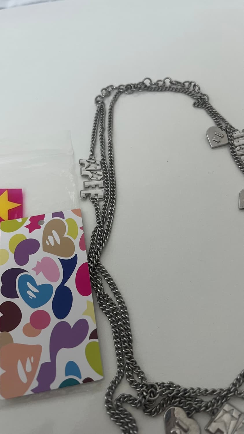 베이프 에이프 체인 하트 목걸이 상품이미지3