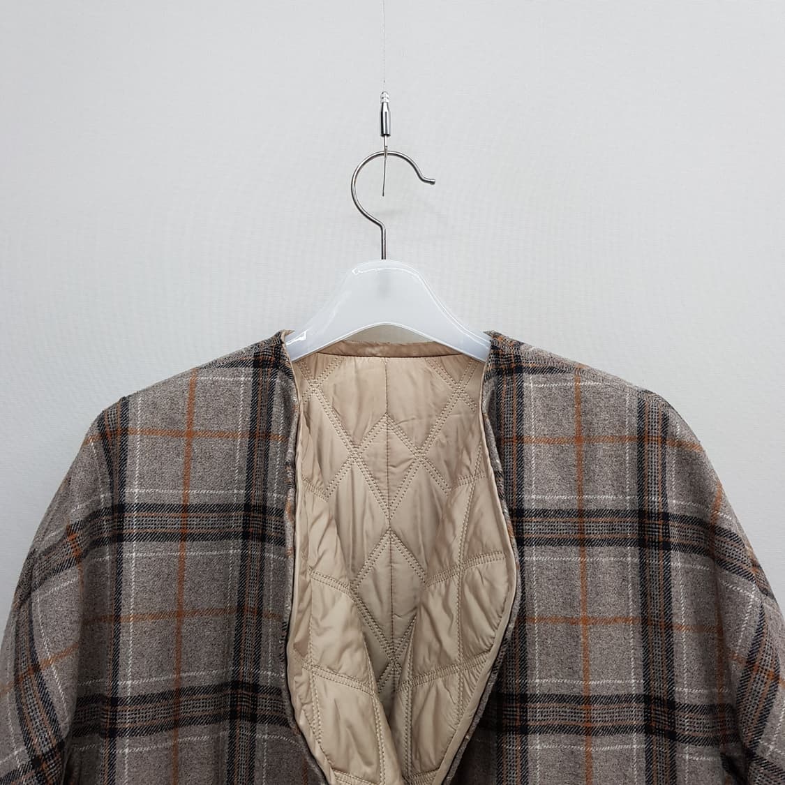 한섬 시스템 리버시블 패딩코트 82-94-160사이즈 상품이미지4