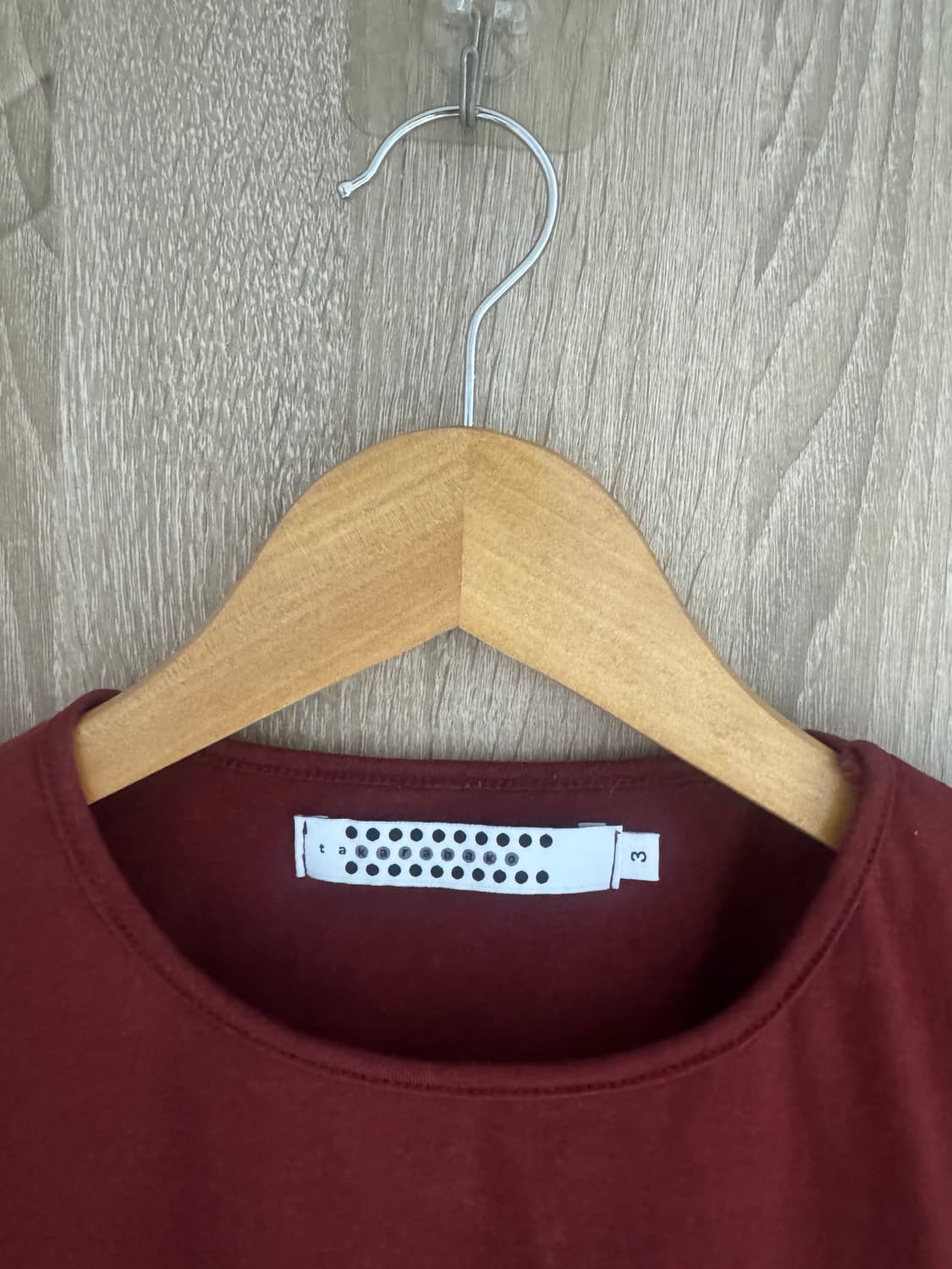 Socio샵 (Takarabako) Essential Tee Red 3 상품이미지4