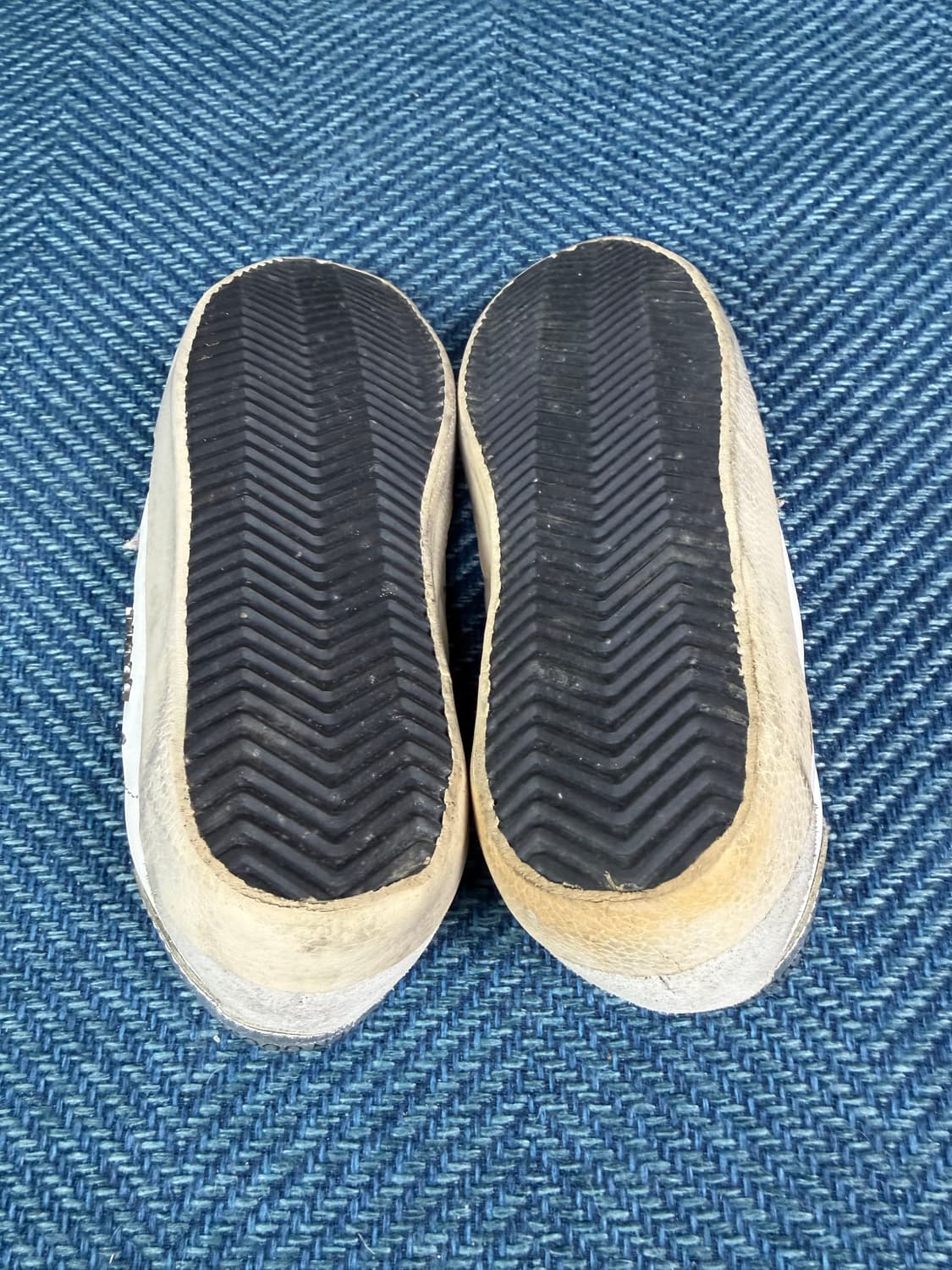 골든구스 슈퍼스타 화이트 실버 탭 Size 39 상품이미지5