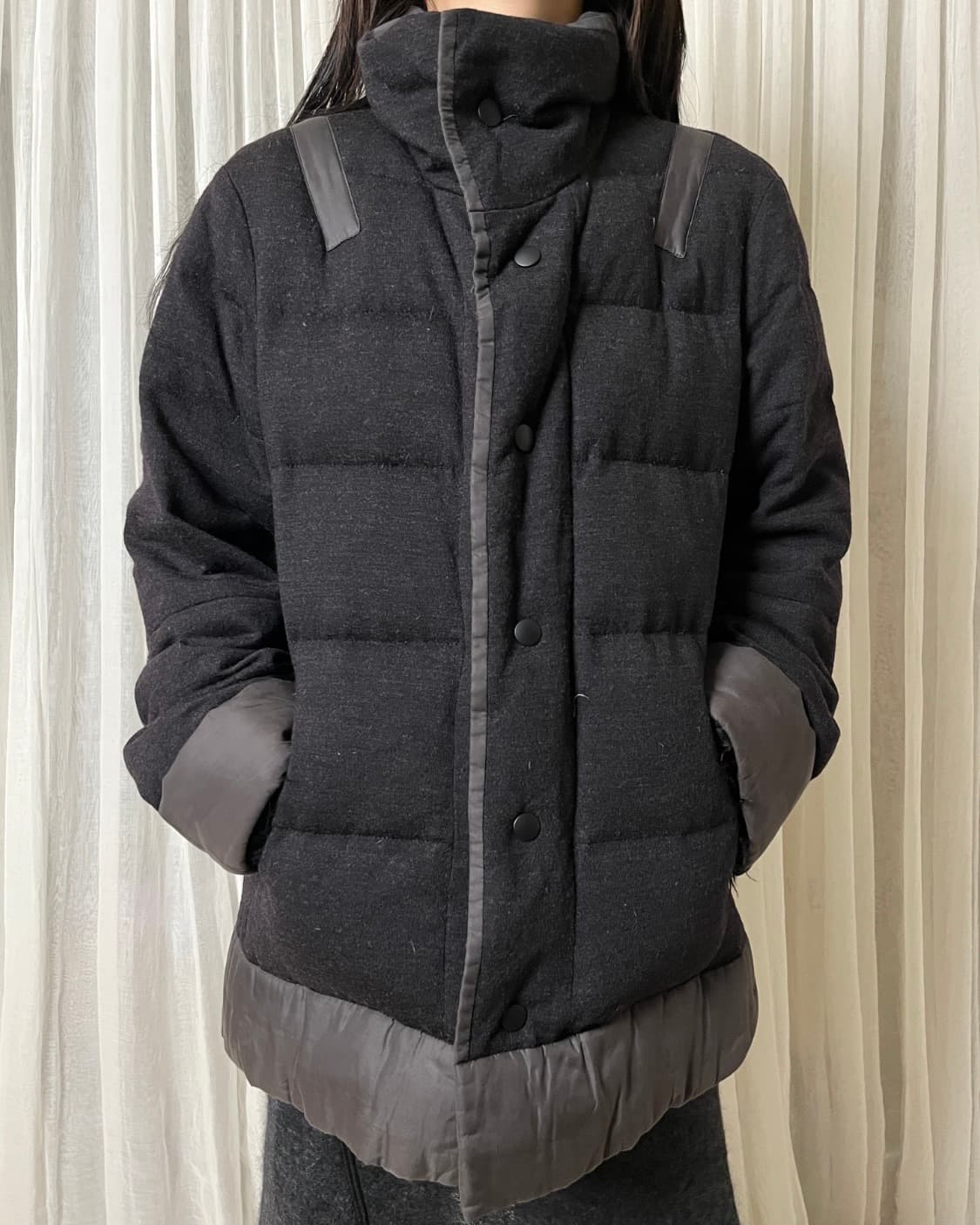 이세이미야케 울 패딩 자켓 issey miyake haat 푸퍼자켓 상품이미지8