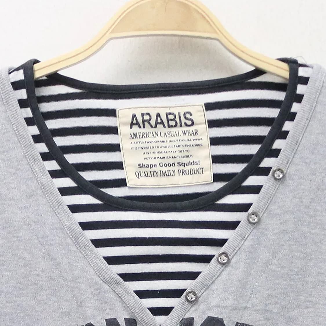 ARABIS Y2K 레이어드 긴팔티셔츠 59849 상품이미지3