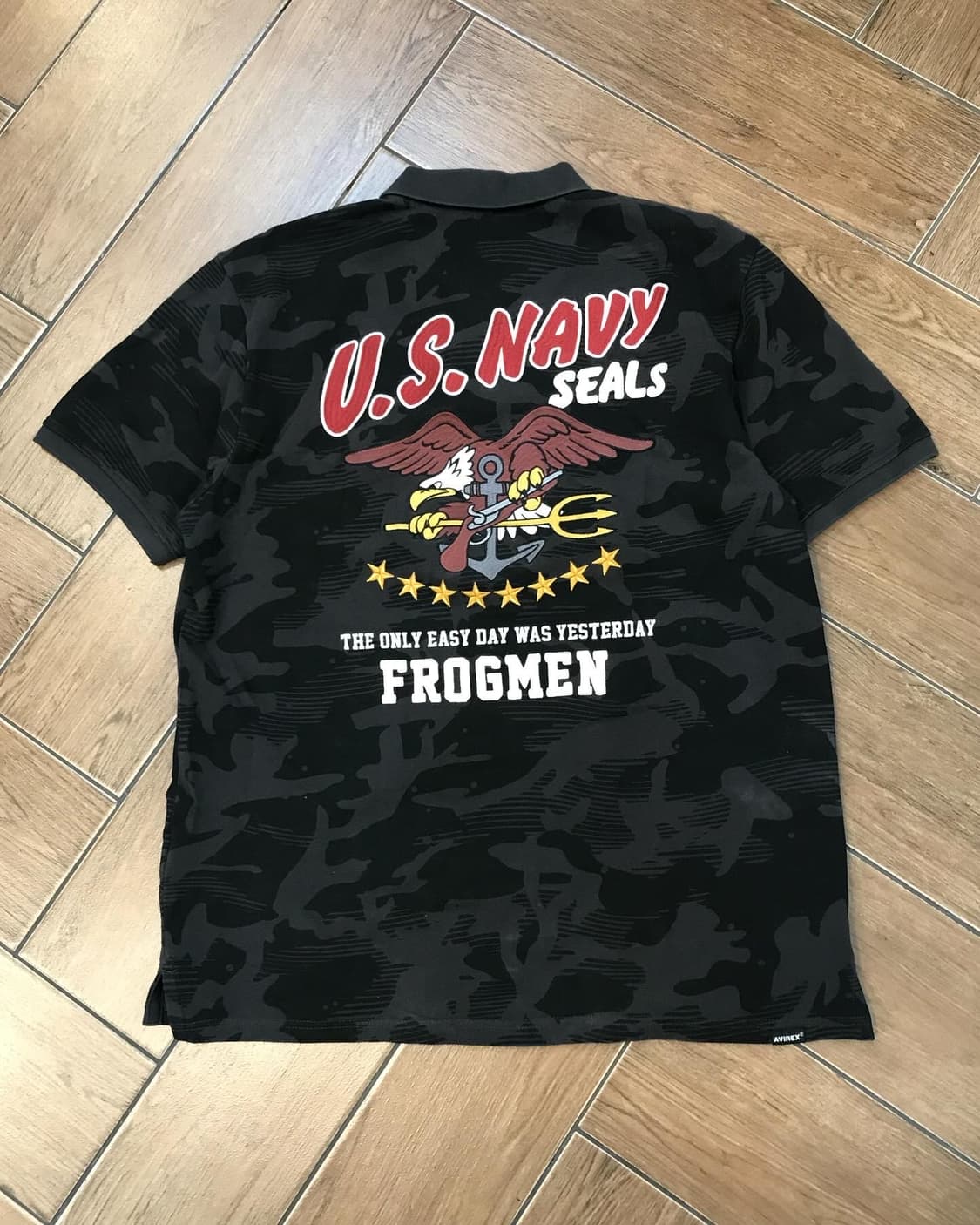 Avirex Embroidery Camo PK T-shirt 상품이미지8