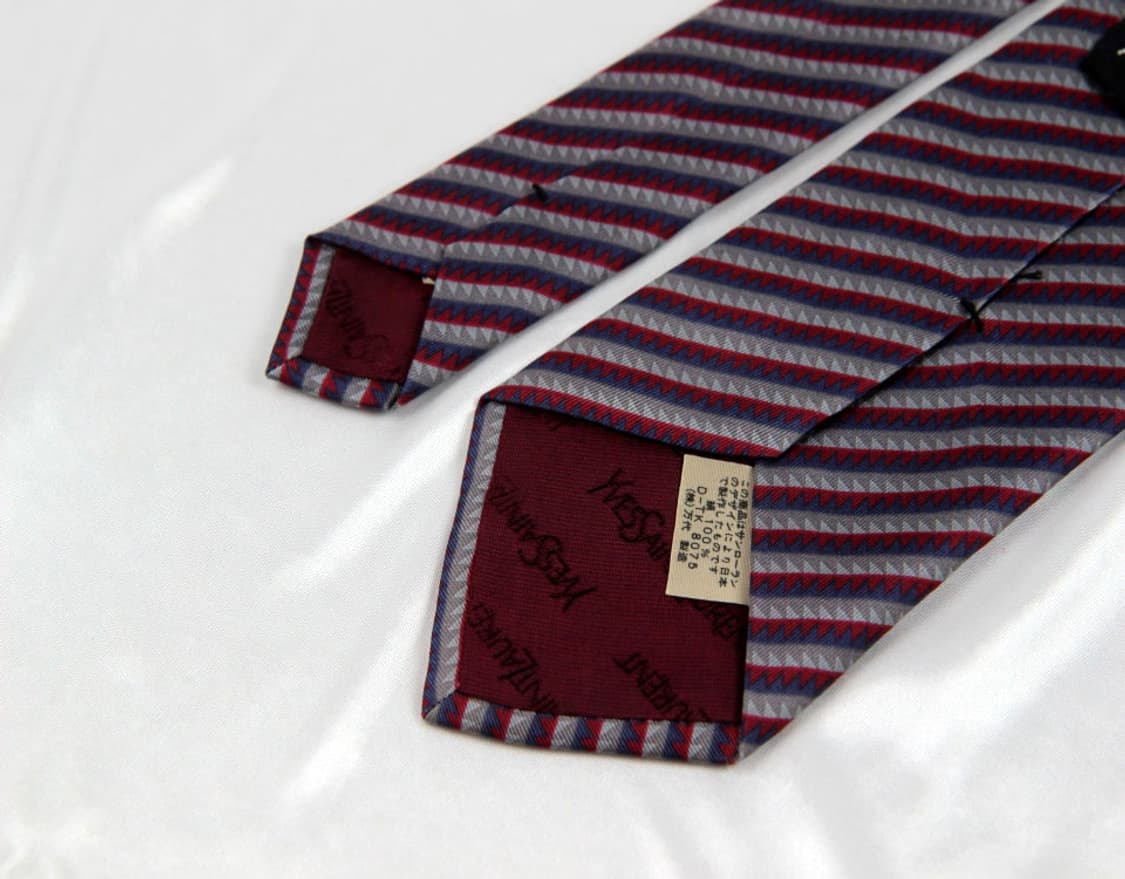 입생로랑 7.9cm A등급 남자 명품 넥타이 상품이미지4