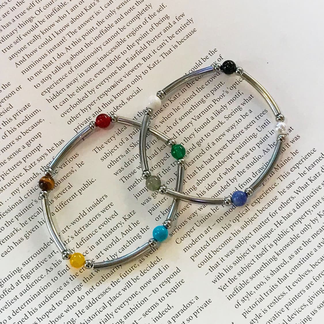 오색 스톤 뱅글 팔찌 ( 톤업 ) 상품이미지9