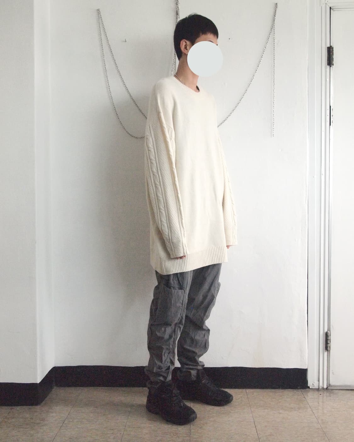 요지야마모토 Y’s 롱 레이어 니트 상품이미지1