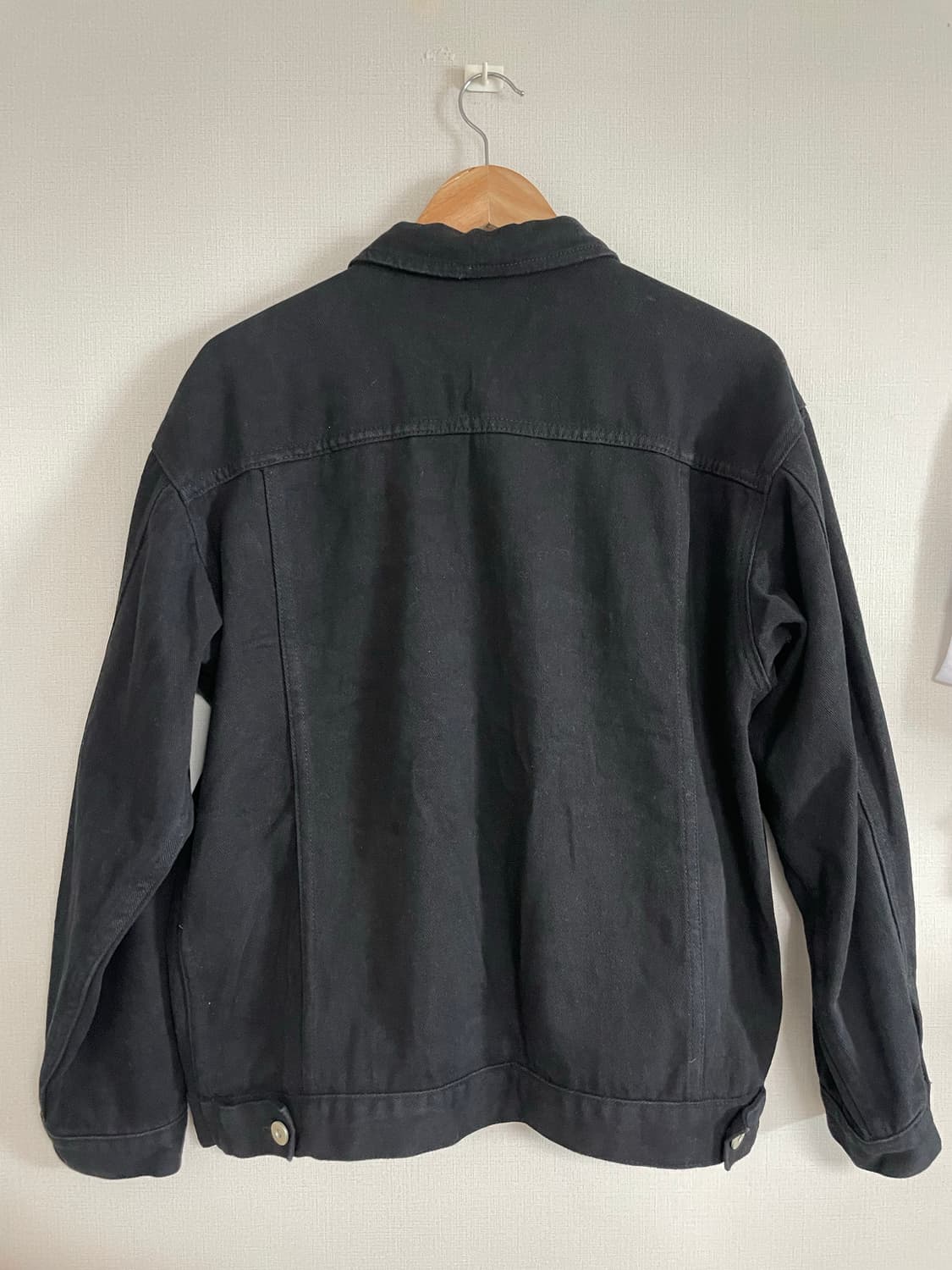 파르티멘토 피치스킨 트윌 자켓 블랙 M 상품이미지3