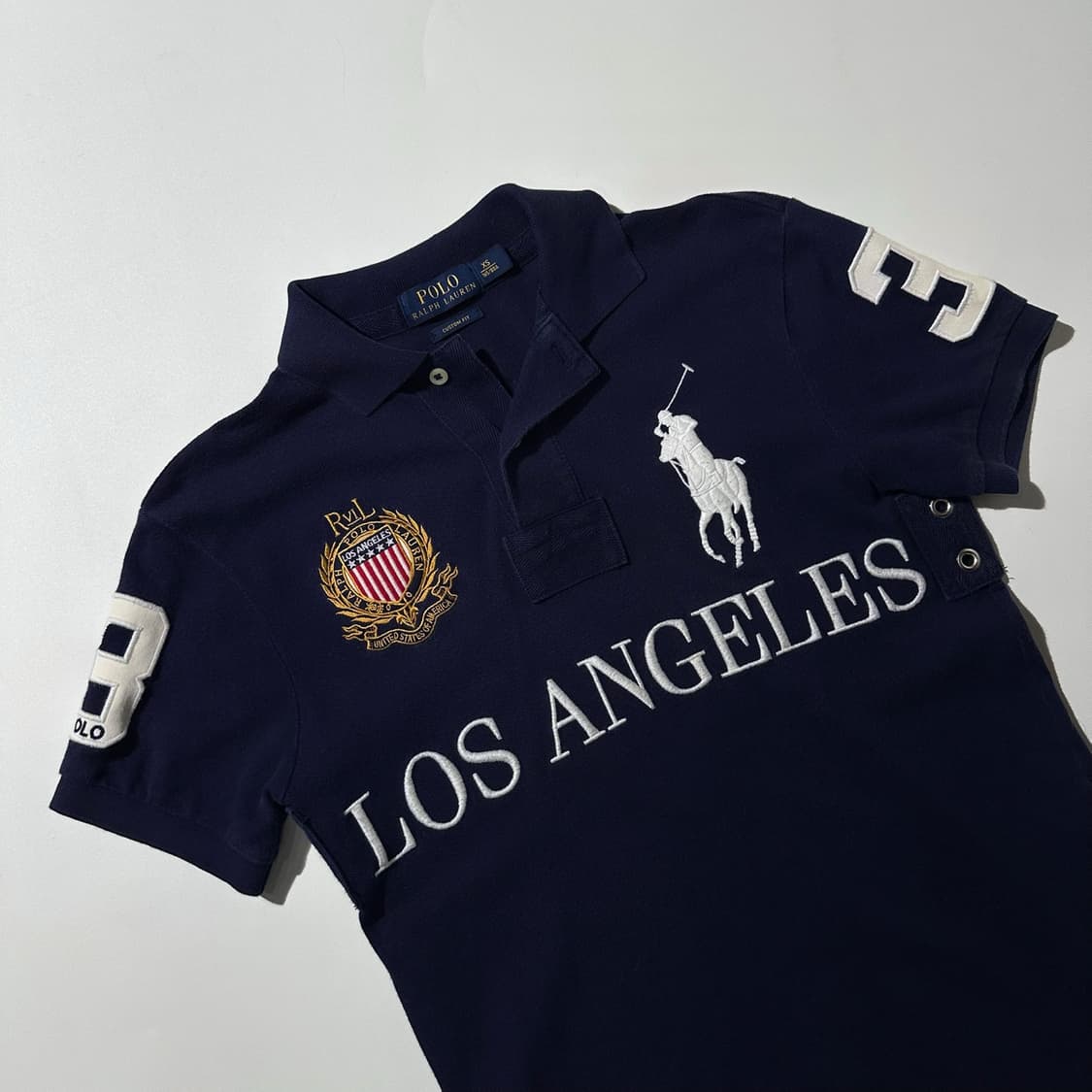 폴로 랄프로렌 치프키프 빅포니 로스엔젤레스 카라 반팔 티셔츠 상품이미지3