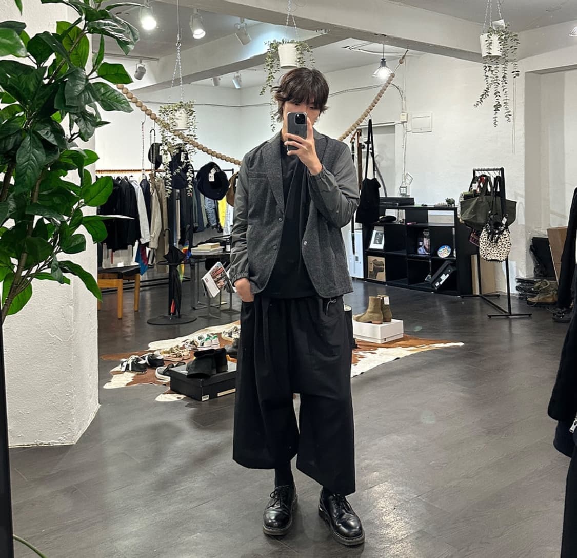 꼼데가르송 간류 리메이크 자켓 그레이 상품이미지4