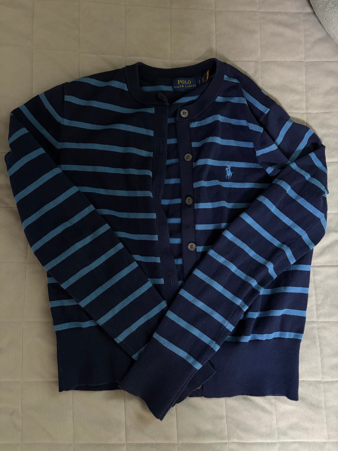 폴로 랄프 로렌 가디건 스트라이프 s 상품이미지3