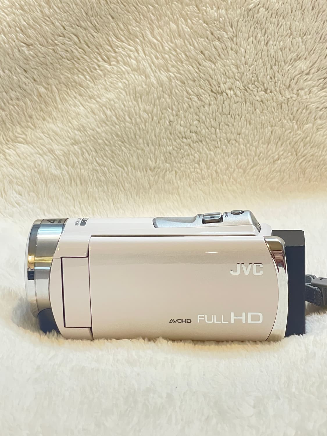 풀박/SS급/선물용) jvc gz hm33 화이트 캠코더 상품이미지3