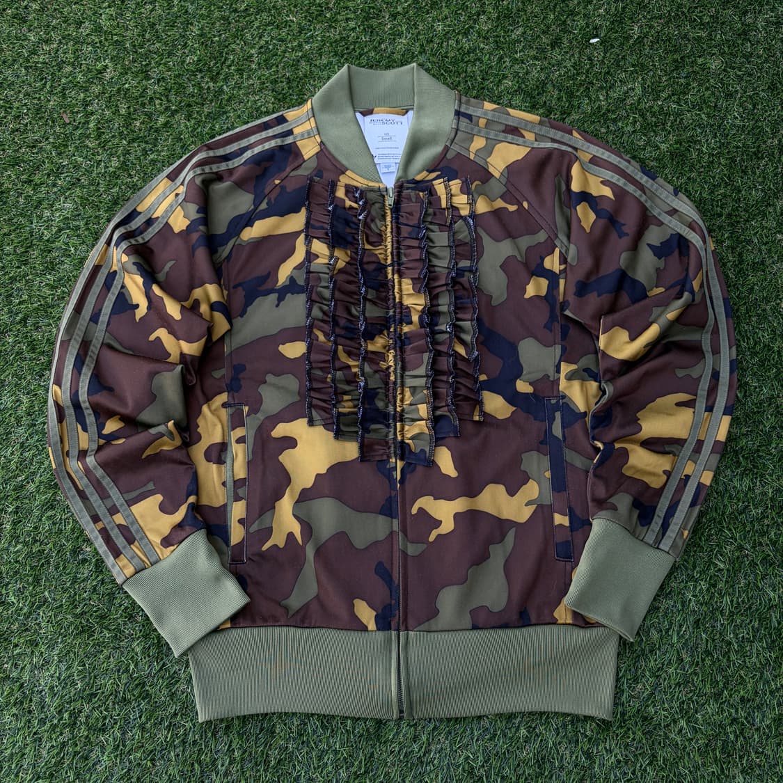 S)아디다스 X 제레미스캇 밀리터리 카모 트랙탑 져지 상품이미지1