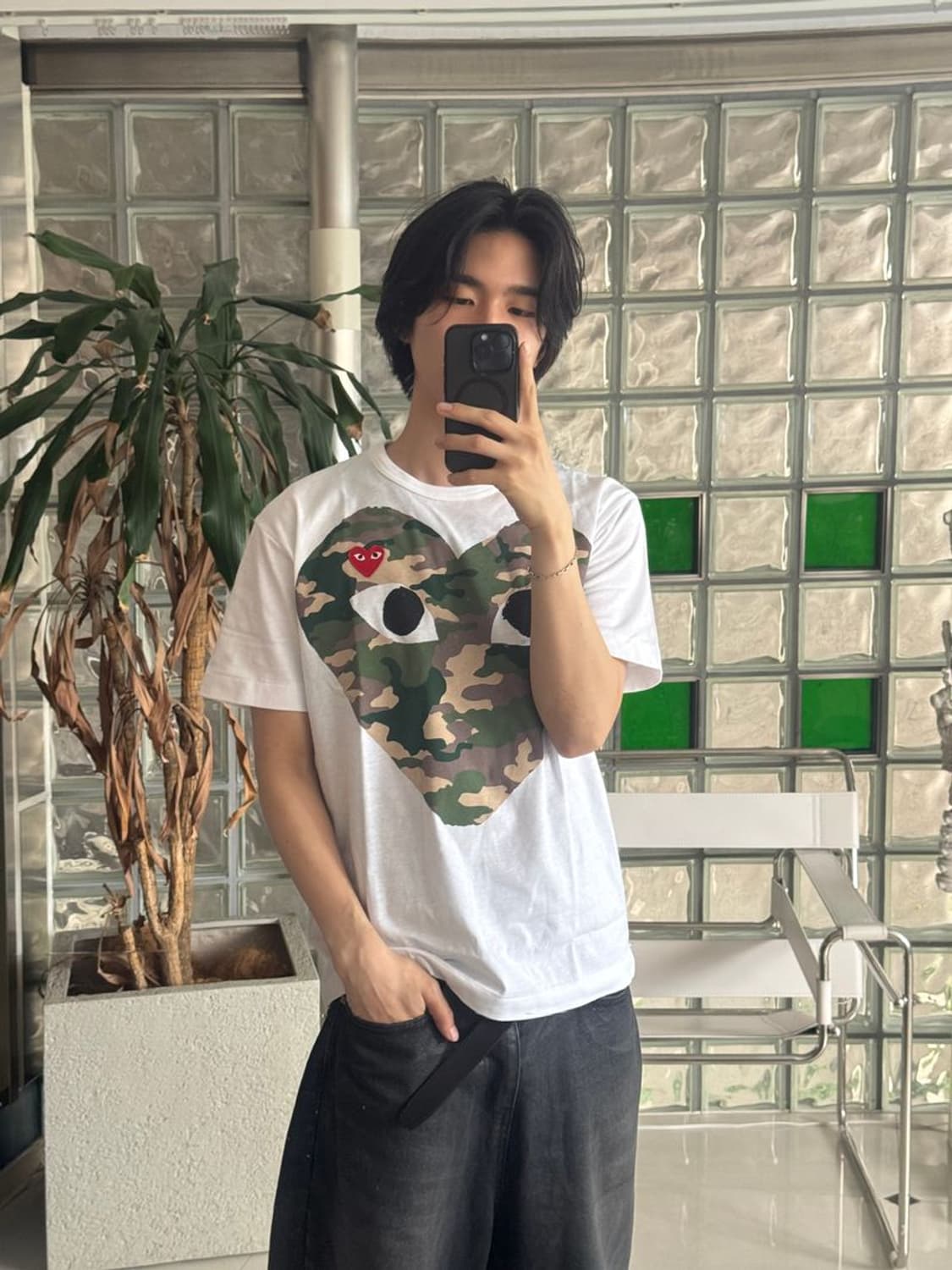 HEART LOGO TEE 빅 하트 로고 티셔츠 상품이미지1