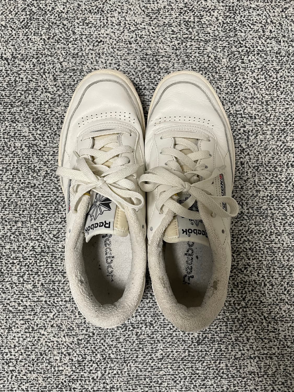 리복 클럽c 85 빈티지 초크 블랙 상품이미지3