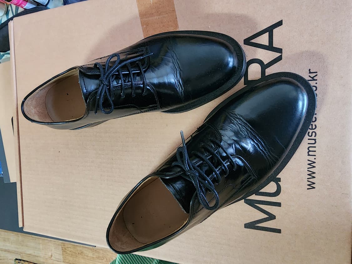 파사드패턴 클래식 더비 슈즈 240 상품이미지8