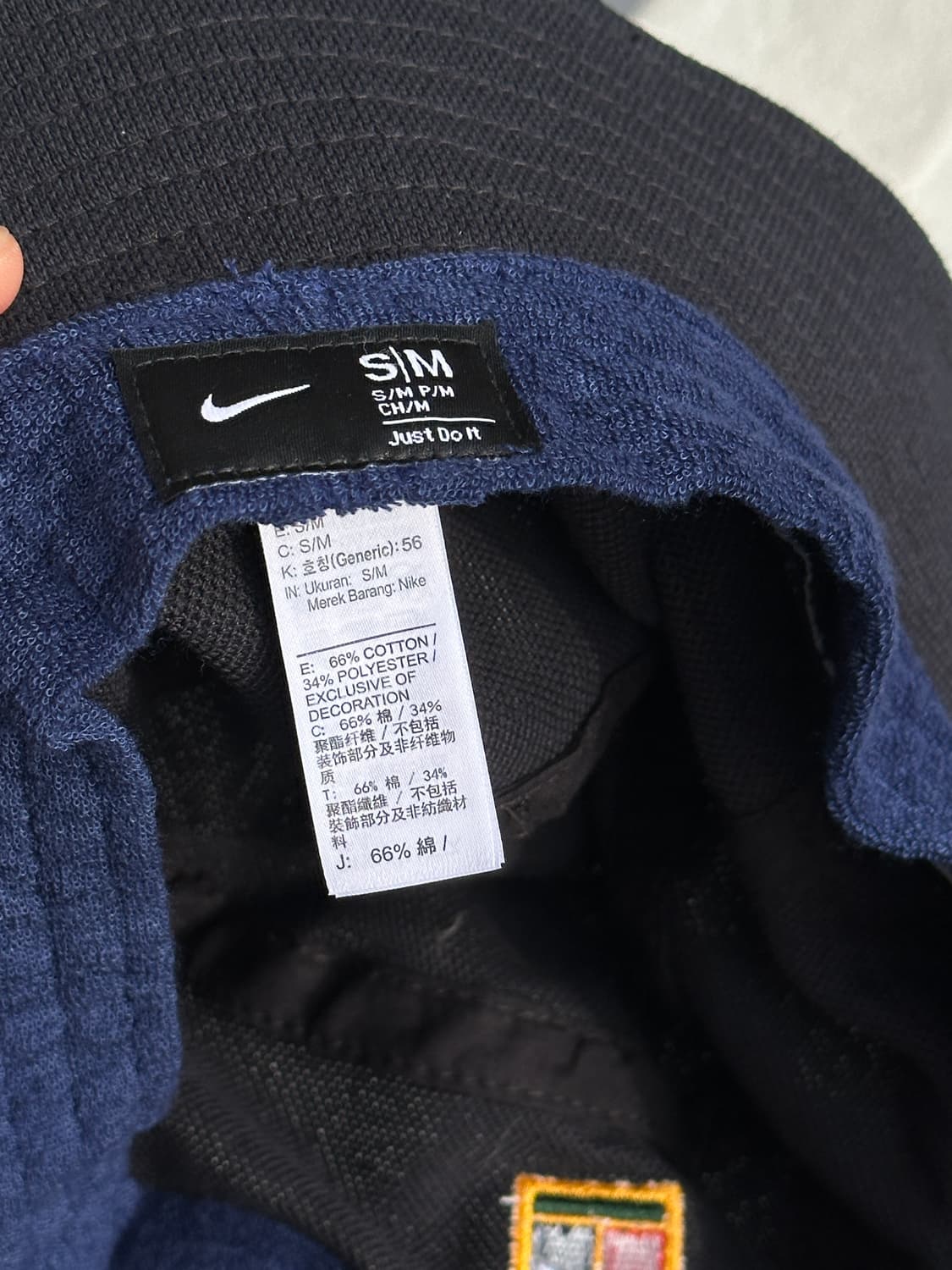 [S-M] 나이키 테니스로고 네이비 버킷햇 모자 상품이미지6