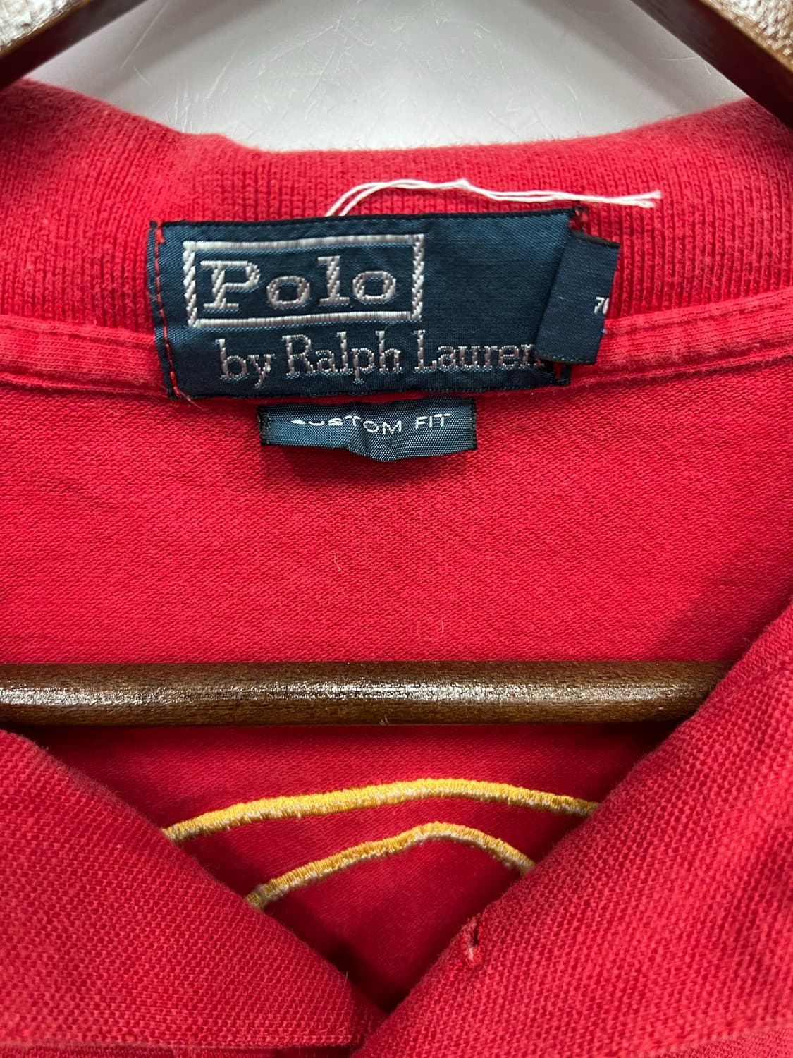 폴로 레드 카라티  상품이미지2