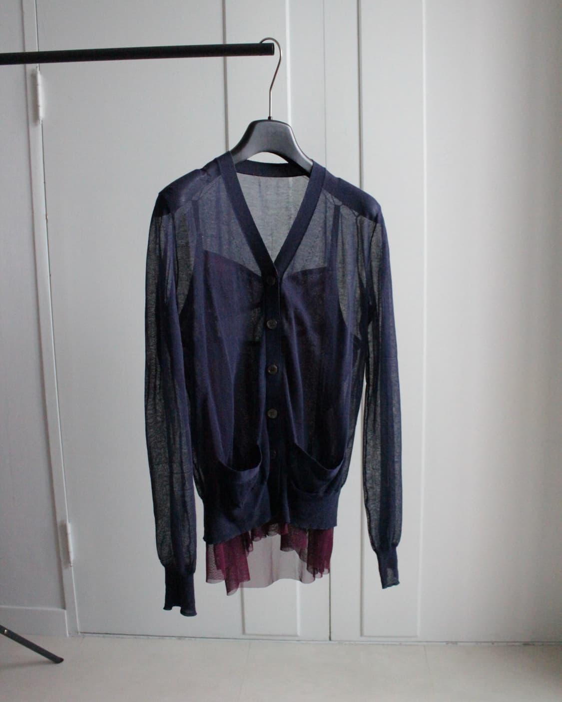 Sacai see-through cardigan 상품이미지3