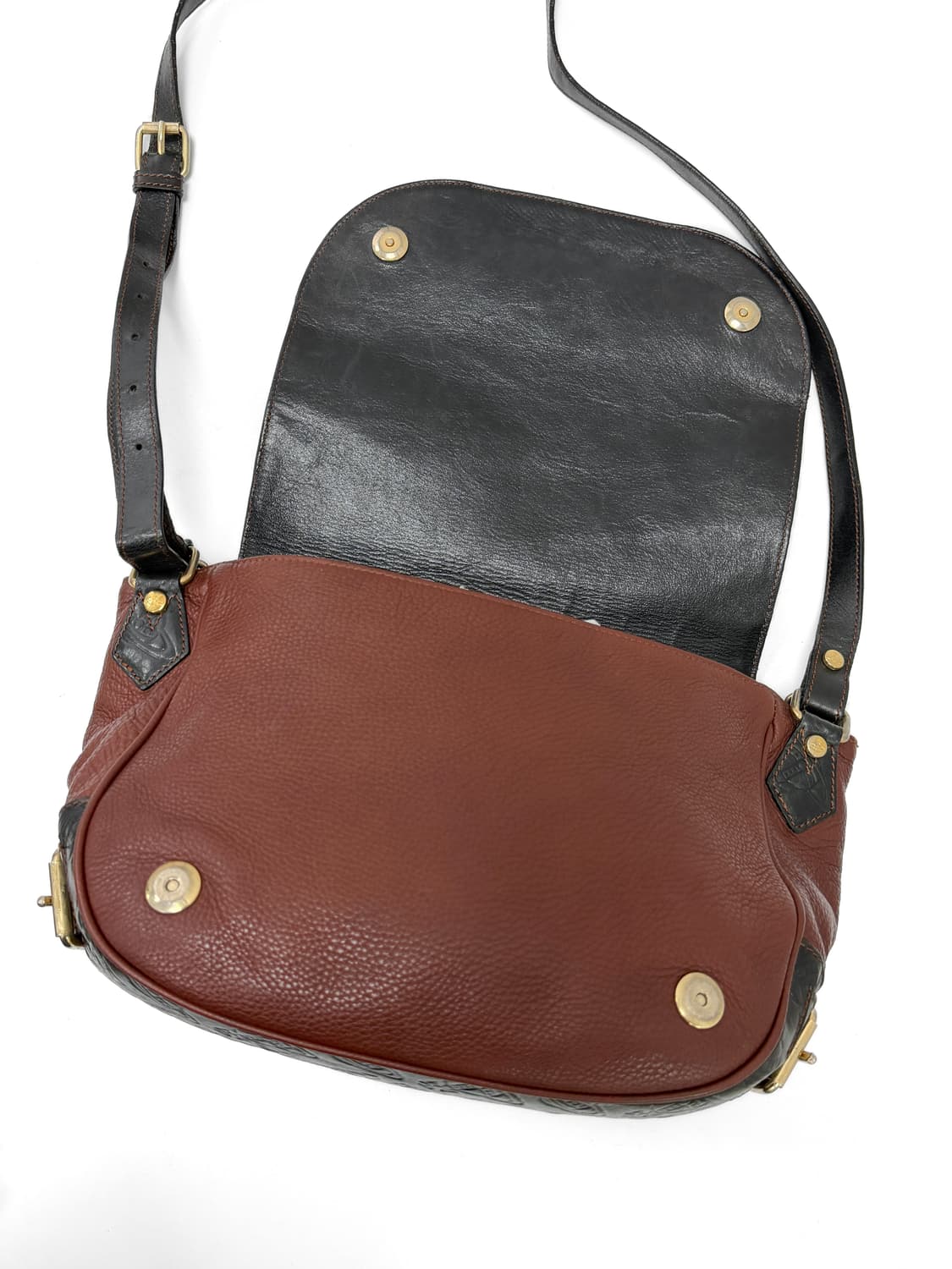 비비안웨스트우드 오브 로고 레더 크로스백 상품이미지6