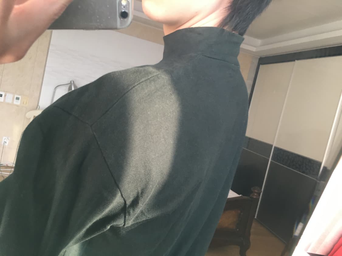 다나카옴므(田中オム) 1992 꼼데가르송 옴므 모크넥 슬리브  상품이미지8